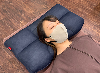 妊活まくら　使用例