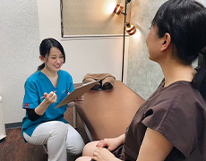 栄養指導と治療目的を明確にすることで、より良い方法をサポートします。